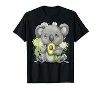 Lindo aguacate koala oso animal arte acuarela koala amante Camiseta
