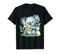 Lindo aguacate koala oso animal arte koala amante de koala obra de arte Camiseta
