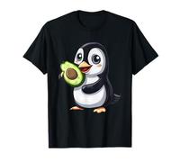 Lindo aguacate, pingüino, pájaro, aguacate, fruta, vida silvestre, arte animal Camiseta