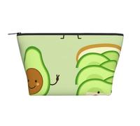 Lindo Aguacate Y Tostadas Y Huevo Fiado, Bolsa de artículos de tocador Bolsa de Maquillaje Bolsa de cosméticos Bolsa de artículos de tocador de Viaje portátil