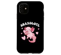 Lindo ajolote kawaii come bocadillos Carcasa para iPhone 11