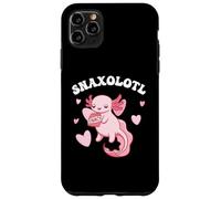 Lindo ajolote kawaii come bocadillos Carcasa para iPhone 11 Pro Max