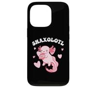 Lindo ajolote kawaii come bocadillos Carcasa para iPhone 13 Pro