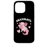 Lindo ajolote kawaii come bocadillos Carcasa para iPhone 14 Pro Max