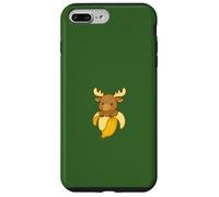 Lindo alce escondido en plátano Carcasa para iPhone 7 Plus/8 Plus