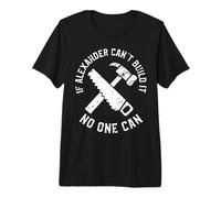 Lindo Alexander Nombre Constructor Personalizado Camiseta Premium