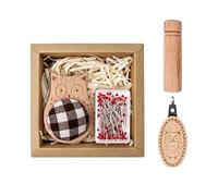 Lindo Alfiletero de Coser | Pequeño Cojín de Alfileres,Kit de Alfiletero de Caricatura - para Entusiastas Acolchadores Costureros Profesores de Arte Artistas Textiles Manualistas Sastres Taller Hogar