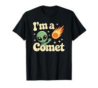 Lindo Alien I'm a Comet Cósmico Divertido 3I/Atlas Space Design Camiseta