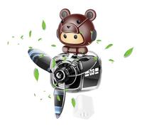 Lindo ambientador de aire del automóvil, clips de ventilación del ambiente de aire del automóvil | Clip de difusor de fragancia giratoria | Herramienta decorativa interior de diseño de tapones de