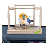 lindo ambientador de aire para automóvil, ambientador de aire solar para automóvil | Animales lindos de la aromaterapia del coche de la historieta | Decoración del salpicadero, estatuas oscilantes de