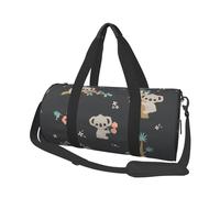 Lindo Animal 3D Koala, Bolsa de Viaje de Gran Capacidad, Bolso Redondo, Bolsa de Viaje Deportiva, Bolsa de Mano, Bolsa de Fitness