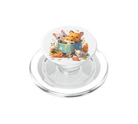 Lindo Animal Saliendo de la Cinta de enmascarar PopSockets PopGrip para MagSafe