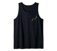 Lindo Arte del Mercado de valores para Hombres Mujeres negociador día Trading Camiseta sin Mangas