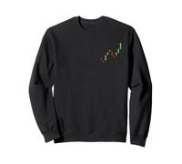 Lindo Arte del Mercado de valores para Hombres Mujeres negociador día Trading Sudadera