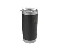 Lindo arte del mercado de valores para hombres mujeres negociador día trading Vaso térmico de acero inoxidable de doble pared