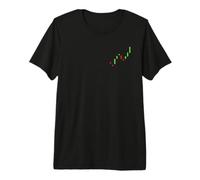 Lindo Arte del Mercado de valores para Hombres y Mujeres Trader Day Trading Camiseta Premium