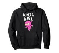 Lindo Arte Ninja para Mujeres y niñas Shinobi Ninja Training Ninja Sudadera con Capucha
