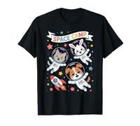 Lindo Astronomía Espacial Astrofísica Astronautas para niños Camiseta