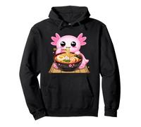 Lindo Axolotl Come Ramen Fideos Ramen Axolotls Sudadera con Capucha