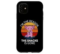 Lindo Axolotl Vintage: Soy la razón por la Que se Acabaron los bocadillos Carcasa para iPhone 11