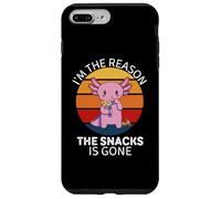 Lindo Axolotl Vintage: Soy la razón por la Que se Acabaron los bocadillos Carcasa para iPhone 7 Plus/8 Plus