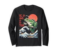 Lindo Be In AWE of MY TISM Autismo Profesor Impresionante Apoyo ASD Manga Larga