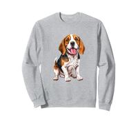 Lindo Beagle Perro Cachorro Mascota Amante Animal Du Sudadera