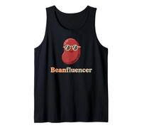 Lindo Bean Influencer Alimentos Vegetales Bean Lover Camiseta sin Mangas