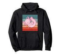 Lindo bebé Axolotl Lindo bebé Kawaii Animal Axolotl Amor Sudadera con Capucha