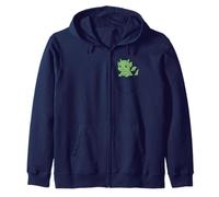Lindo bebé dragón bolsillo amigo fantasía criatura dragón arte Sudadera con Capucha