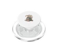 Lindo Bebé Elefante con Mochila Colegio Senderismo PopSockets PopGrip para MagSafe