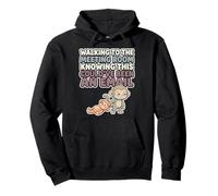 Lindo Bebé Mono Meme Kawaii Japonés Macaco Humor Sudadera con Capucha