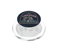 Lindo Bibliotecario Amante de los Libros Biblioteca de la Sala de Lectura PopSockets PopGrip para MagSafe