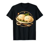 Lindo Bola De Masa Gyoza Kawaii Asiático Amante De La Comida Camiseta