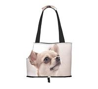 Lindo bolso de transporte plegable para perros Chihuahua, adecuado para cachorros, perros pequeños y gatos para viajes al aire libre