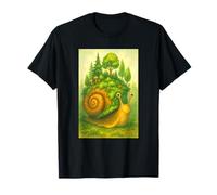 Lindo Bosque en Miniatura con Caracol Camiseta