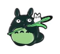 Lindo broche de monstruo de gato de anime para camisa solapa bolsa insignia, Normal, Metal no precioso