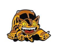 Lindo broche de monstruo de gato de anime para camisa solapa bolsa insignia, Normal, Metal no precioso