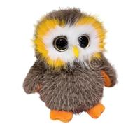 Lindo búho de ojos grandes - Animal de peluche con búho | Cómodas decoraciones en forma de búho | Pequeños animales de peluche | Búho de peluche suave para casa, familia, amigos, dormir, varios
