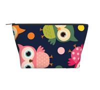 Lindo Búho Estampado Animal Lunares, Bolsa de artículos de tocador Bolsa de Maquillaje Bolsa de cosméticos Bolsa de artículos de tocador de Viaje portátil