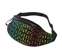Lindo búho Fanny Pack Bolsa de Cintura Ajustable para Senderismo Correr Ciclismo Hombres Mujeres