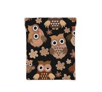 Lindo búho, Squeeze Top Wallet Bolsa de Almacenamiento para Mujer Monedero pequeño Bolsa de Cambio