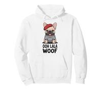 Lindo Bulldog Francés, Ooh Lala Woof Perro Frenchie Sudadera con Capucha