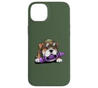 Lindo Bulldog Military I Eat Crayons Grunt MRE Eater Jarhead Carcasa para iPhone 14 Plus