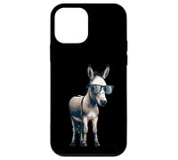 Lindo burro con gafas de sol - Funny Farm Farming Pet Carcasa para iPhone 12 mini