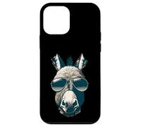 Lindo burro con gafas de sol - Funny Farm Farming Pet Carcasa para iPhone 12 mini