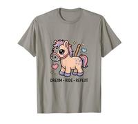 Lindo Caballo de repetición de Caballo Kawaii Pony Dream Ride Camiseta
