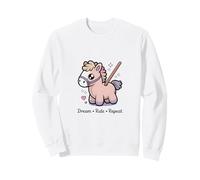 Lindo Caballo de repetición de Caballo Kawaii Pony Dream Ride Sudadera