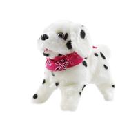 Lindo cachorrito saltando: ladra, se sienta, camina y da volteretas.