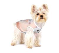 Lindo Cachorro de Perro maltés,Camiseta de algodón sin Mangas para Mascotas, Chaleco Transpirable, Suave y elástico para Cachorros,L